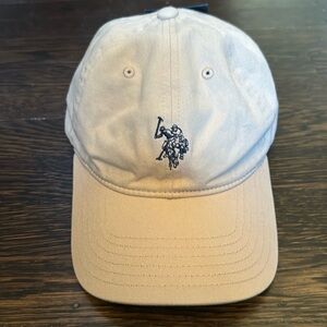 Tan polo hat